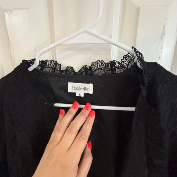 Vintage lace jacket short sleeve * accepting offers - Picture 4 of 5